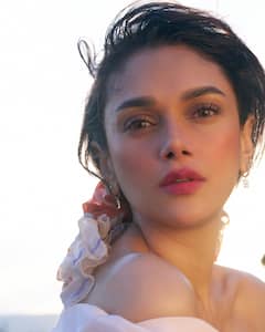 Aditi Rao Hydari : गुलाबी गाऊन, वाऱ्यावर उडणारे केस... आदिती राव हैदरीचा कान्स लूक तुम्हाला वेड लावेल