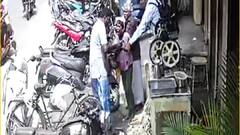 பதறவைக்கும் வீடியோ; கரும்பு ஜூஸ் மெஷினில் சிக்கிய சிறுமியின் கை