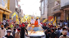 AAP MP Raghav Chadha Holds Roadshow In Punjab For AAP's Gurpreet Singh GP — IN PICS