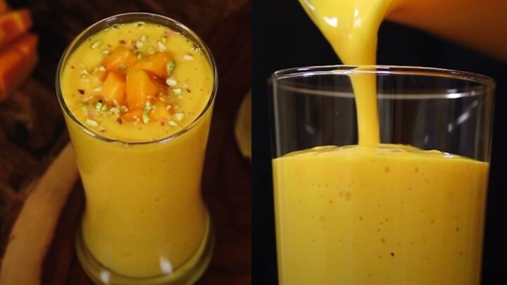 Mango Lassi : மாம்பழ சீசன் முடிவதற்குள் சுவையான இந்த மாம்பழ லஸ்ஸியை செய்து பாருங்க.