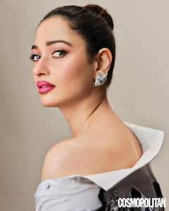 Tamannaah Bhatia Photos: अभिनेत्री तमन्ना भाटियाचा ग्लॅम लूक; धोती नेसून केलं फोटोशूट!