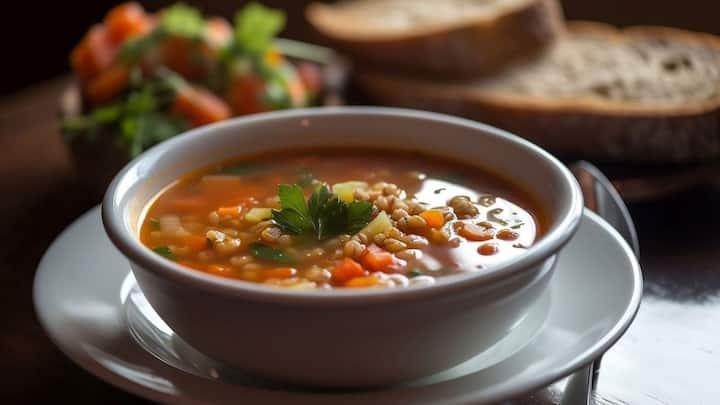 Vegetable Kurma: சுவையான வெஜிடபிள் குருமா செய்வது எப்படி என்று காணலாம். ஊட்டச்சத்து நிறைந்தது. குழந்தைகள் காய்கறிகள் அதிகம் சாப்பிடவில்லை எனில் இதை செய்து கொடுக்கலாம்.