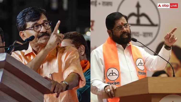 Eknath Shinde reaction on Sanjay Raut MVA CM face statement Shiv Sena Maharashtra Assembly Election 2024 'एक चेहरे पर कई चेहरे लगा लेते हैं लोग...', संजय राउत के लिए CM एकनाथ शिंदे ने क्यों कही ये बात?