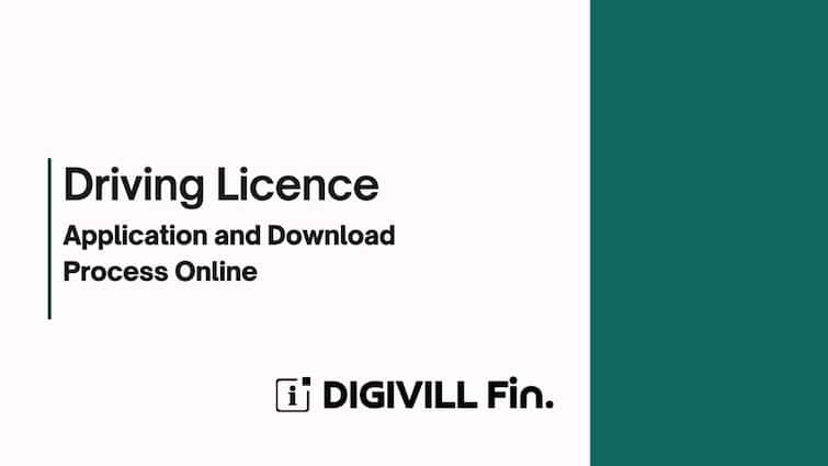 Driving Licence Application and Download Process Online