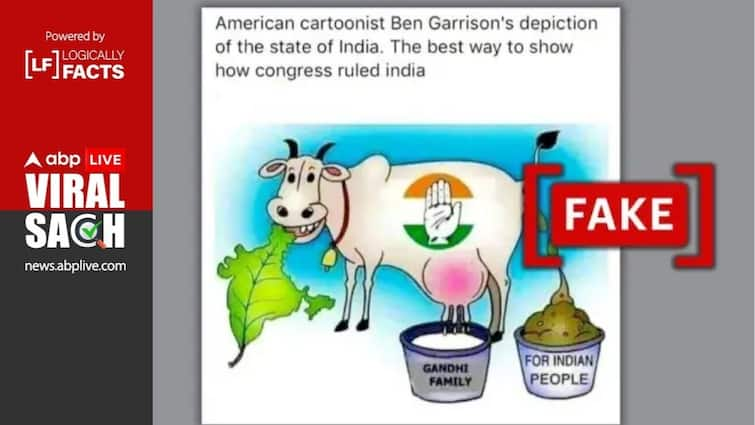 Anti-Congress Cartoon US Cartoonist Make In India