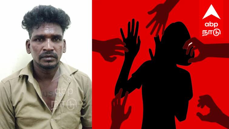 Lorry driver arrested for sexually harassing girl who bathed in street pipe in thiruvakkarai area தெருக்குழாயில் குளித்த சிறுமி: பாலியல் தொல்லை கொடுத்த லாரி டிரைவர்: தர்ம அடி கொடுத்த இளைஞர்கள்!