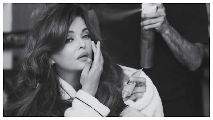 Aishwarya Rai Bachchan shared behind-the-scenes pictures of her getting ready for Cannes 2024 red carpet.