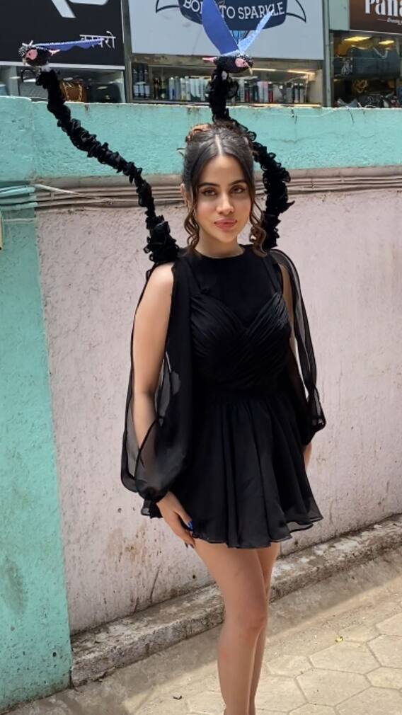 এবার পোশাকে 'পাখি' নিয়ে হাজির উরফি ! কেমন হল সে লুক