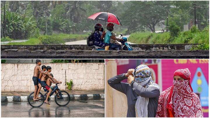 Hours after the mercury in Delhi breached the 52.3 degrees Celsius mark the national capital received respite in the form of heavy rain and strong wind.