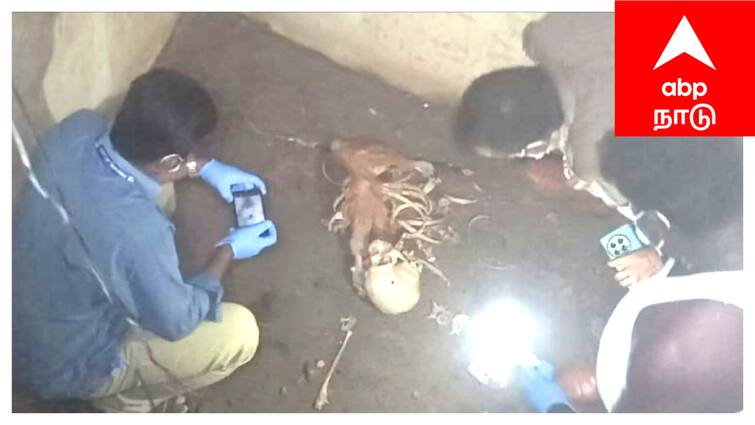 Mayiladuthurai news Female skeleton found in septic Tank near Sirkazhi Forensic expert examines - TNN சீர்காழி அருகே கழிவுவறை தொட்டியில் கிடந்த பெண் எலும்புக்கூடு - தடயவியல் நிபுணர்கள் ஆய்வு