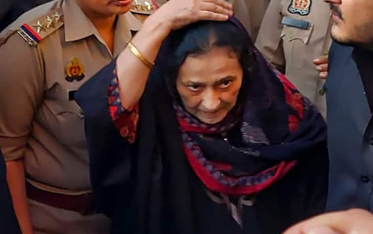 Azam Khan wife Tazeen Fatima came out of jail after got bail from High Court ann जेल से बाहर आईं आजम खान की पत्नी तंजीम फातिमा, 24 मई को हाईकोर्ट से मिली थी जमानत