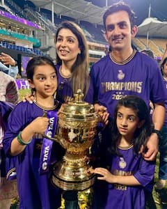 Photos: गौतम गंभीर ने पिता के दोस्त की बेटी से की शादी, खूबसूरत वाइफ के आगे रखी थी 'शर्त', जानें लव स्टोरी