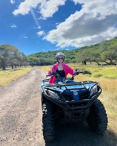 Shehnaaz Gill Enjoys A Thrilling Quad Bike Ride During Vacation, Shares PICS