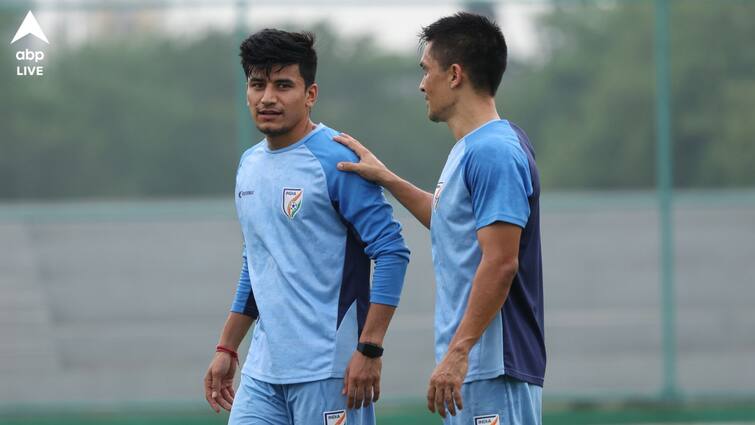 Sunil Chhetri retirement Anirudh Thapa reflects contribution and role of Indian Football Team legend ahead of India vs Kuwait match Sunil Chhetri Retirement: সুনীল আমাদের কাছে উদাহরণ, কিংবদন্তির অবসর ম্যাচের আগে বলছেন অনিরুদ্ধ