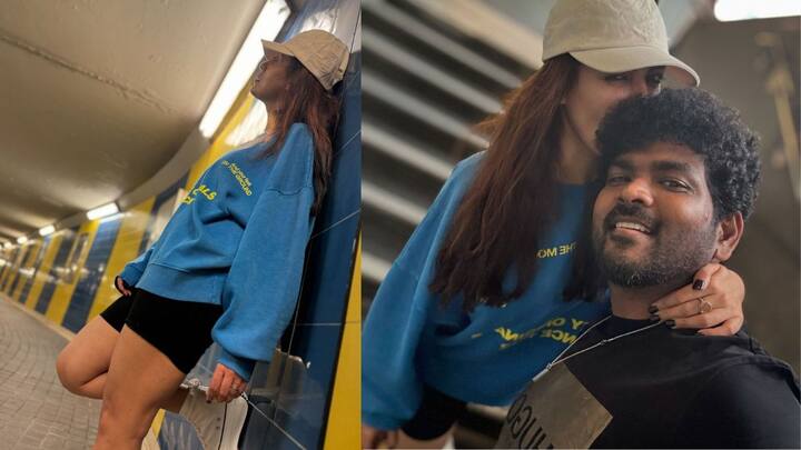 இருவரும் ஹாங்காங் சுற்றுலா சென்றுள்ள புகைப்படங்கள் சமூக வலைதளத்தில் வைரல் ஆகி வருகிறது.