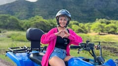Shehnaaz Gill Enjoys A Thrilling Quad Bike Ride During Vacation, Shares PICS