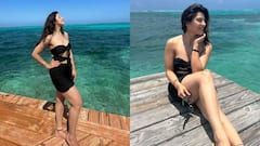 Mehreen: వెకేషన్ లో చిల్ అవుతున్న మెహ్రీన్- పొట్టిడ్రెస్ లో అందాల కనువిందు