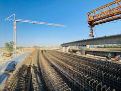 इंदौर में पहली बार वाईडेड स्लैब से बन रहा ब्रिज, 100 साल से अधिक होगी लाइफ, देखें तस्वीरें