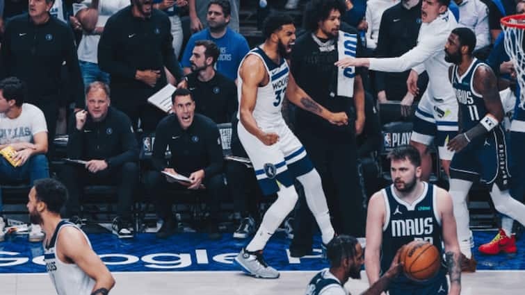 NBA 2023 24 West Conference Playoffs Kyrie Irving Loses Iconic Record During Mavericks Game 4 Loss To Wolves NBA 2023/24 West Conference Playoffs: Kyrie Irving Loses Iconic Record During Mavericks' Game 4 Loss To Wolves