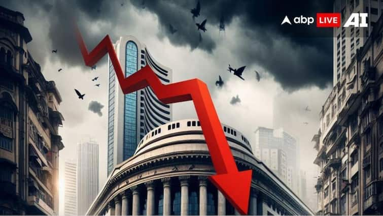 Sensex Nifty Closes In Red After Profit booking In Banking FMCG Stocks Nifty Midcap Smallcap Index Slips बैंकिंग-फार्मा स्टॉक्स में बिकवाली के चलते गिरावट के साथ बंद हुआ शेयर बाजार, निफ्टी मिडकैप इंडेक्स भी फिसला