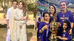 Photos: गौतम गंभीर ने पिता के दोस्त की बेटी से की शादी, खूबसूरत वाइफ के आगे रखी थी 'शर्त', जानें लव स्टोरी