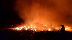 अलीगढ़ में एटूजेड प्लांट में लगी भीषण आग, दमकल की टीम ने काफी मशक्कत के बाद पाया काबू