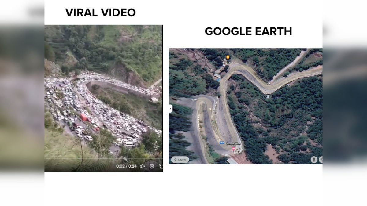 Fact Check: 2021 Video Of A Traffic Jam In Pakistan Shared As Recent Footage From Kedarnath