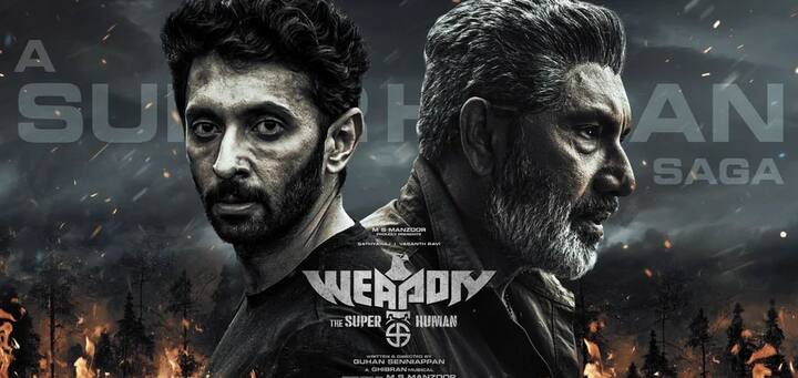 வசந்த் ரவி, சத்யராஜ் முன்னணி கதாபாத்திரத்தில் நடித்துள்ள 'வெப்பன்' திரைப்படம் ஜூன் 7ம் தேதி வெளியாக உள்ளது.