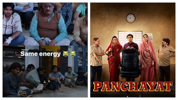 Panchayat Season 3: Viral memes of the latest season starring Jitendra Kumar, Raghubir Yadav, Faisal Malik Panchayat Season 3: The Show's Back, And So Are The FIRE Memes!