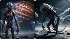Aliens GK: મંગળ, ગુરુ, શનિ અને બુધ ગ્રહ પર આ રીતના હોઇ શકે છે એલિયન, AI એ બતાવી તસવીરો