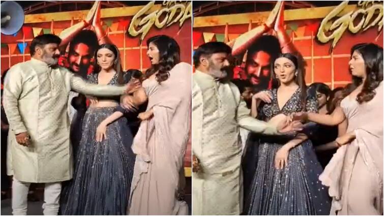 Nandamuri Balakrishna Shocking Behavior with Anjali at gangs of Godavari Nandamuri Balakrishna: హీరోయిన్‌ అంజలితో బాలయ్య అనుచిత ప్రవర్తన - షాకింగ్‌ వీడియో వైరల్‌