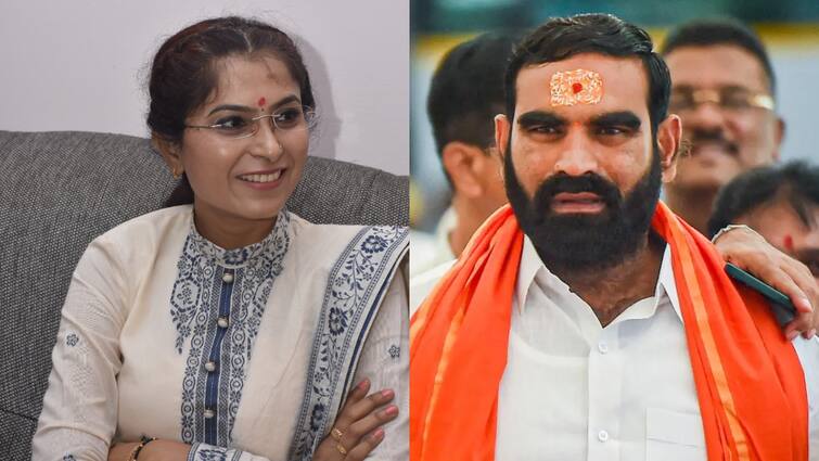 case against Ayodhya Pol shiv sena uddhav thackeray hingoli leader for allegedly firing in front of Santosh Bangar house marathi Ayodhya Pol : आमदार संतोष बांगर यांच्या घरासमोर शिवीगाळ आणि गोळीबार झाल्याचा दावा, ठाकरे गटाच्या अयोध्या पोळ यांच्यावर गुन्हा दाखल