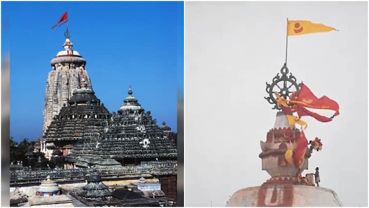 Puri Jagannath Temple Flag Change Ritual — A Feat Paralleled By None: WATCH Puri Jagannath Temple Flag Changing Ritual — A Feat Parallel To None: WATCH