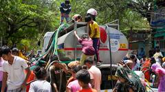 दिल्ली में जल संकट के बीच केजरीवाल सरकार का ऐलान, इस नंबर पर कॉल कर मंगवा सकते हैं वॉटर टैंकर