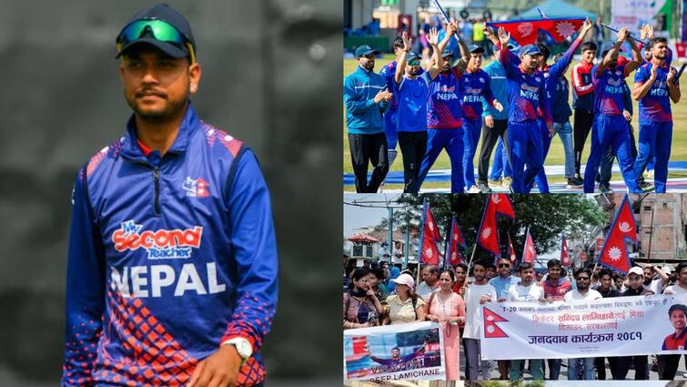 टी20 वर्ल्ड कप से पहले नेपाल टीम पर आया संकट, हंगामे के बाद भी संदीप लामिछाने को नहीं मिला वीजा
