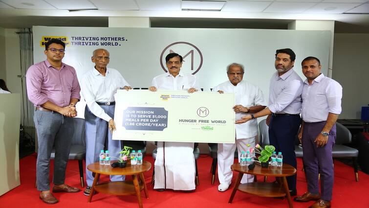 Malabar Groups to expand HUNGER FREE WORLD scheme supplies 51000 food pockets a day ‘பசி இல்லாத உலகம்' திட்டத்தை  விரிவுப்படுத்தும் மலபார் குழுமம்!