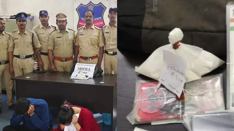 hyderabad police caught drugs in rajendranagar Hyderabad News: హైదరాబాద్ లో డ్రగ్స్ కలకలం - యువకుడితో పాటు మహిళ అరెస్ట్