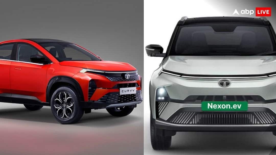Tata Curvv EV vs Nexon EV Top 4 changes Tata EVs: टाटा कर्व ईवी और नेक्सन इलेक्ट्रिक, 4 मुख्य बदलाव जो आपको पता होने चाहिए