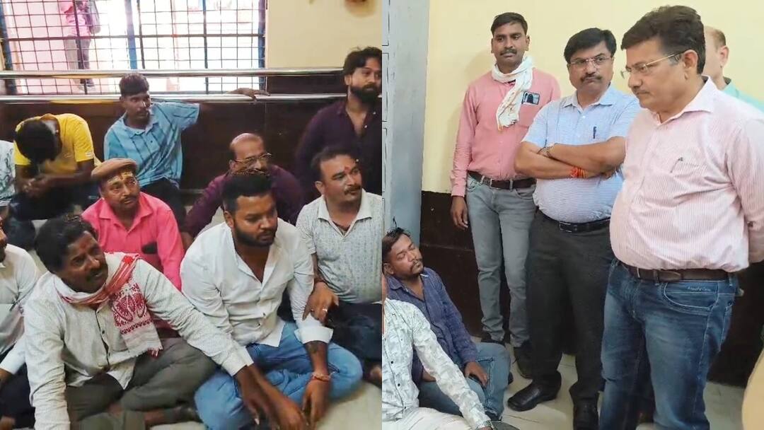 MBA paper leak in Devi Ahilya University DAVV Indore Police Registered FIR ANN DAVV इंदौर में MBA के दो पेपर लीक, कांग्रेस कार्यकर्ताओं के विरोध के बाद दर्ज हुई FIR