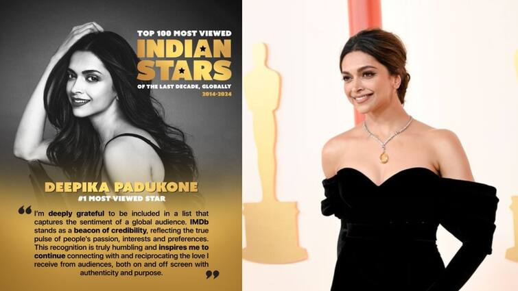 deepika padukone becomes the highest viewed actress in imdb most viewed indian stars Deepika Padukone: ஷாருக் கானை பின்னுக்கு தள்ளி முதலிடம் பிடித்த நடிகை தீபிகா படுகோன்: மொத்த லிஸ்ட் இதோ