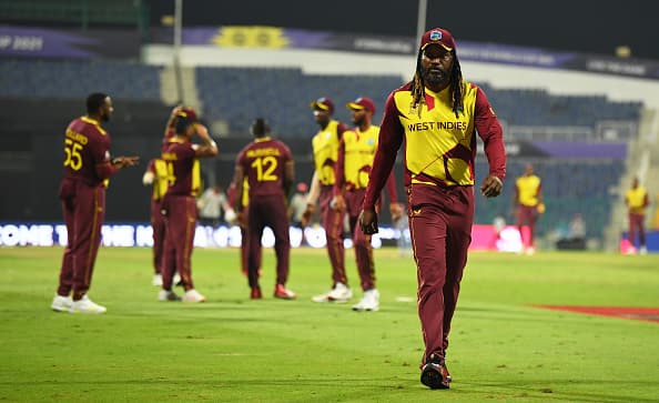 1. West Indies star Chris Gayle remains number one on the list of batters with the most sixes in T20 World Cup history. Notably, he hit 11 sixes against England in 2016 at Wankhede Stadium in Mumbai, ultimately reaching an unbeaten 100 off 48 balls.