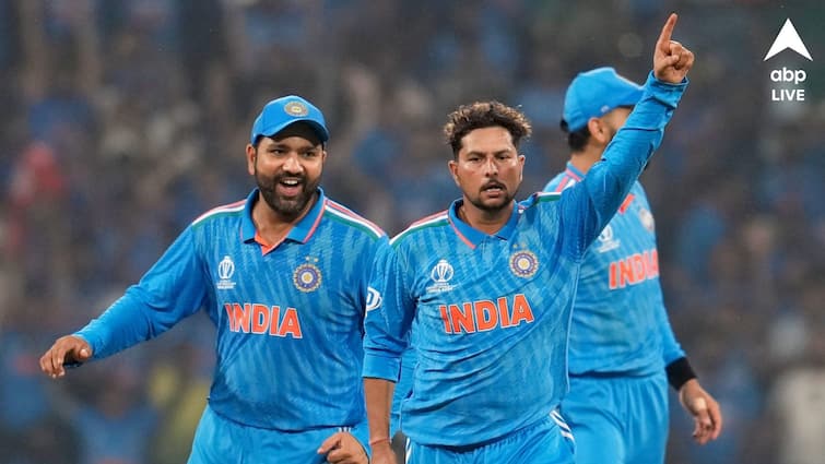 T20 World Cup 2024 Rohit Sharma played prank with Kuldeep Yadav during India’s practice session in New York