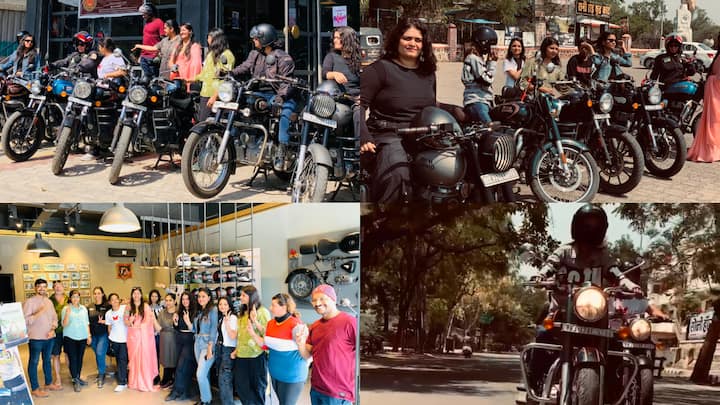 Udaipur Women Bike Rider Group: उदयपुर में एक महिला बाइक राइडर ग्रुप बना है, 'उदयपुर बाइकिंग एंजल' है. इस ग्रुप को बनाने वाली कुमुद गहलोत का कहना है कि महिलाएं हर क्षेत्र में कार्य कर सकती हैं.