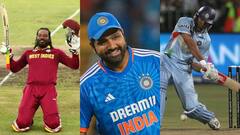 IN PICS: टी20 वर्ल्ड कप में सबसे ज्यादा चौके-छक्के लगाने वाले बल्लेबाज, जानें कितने नंबर पर हैं हिटमैन