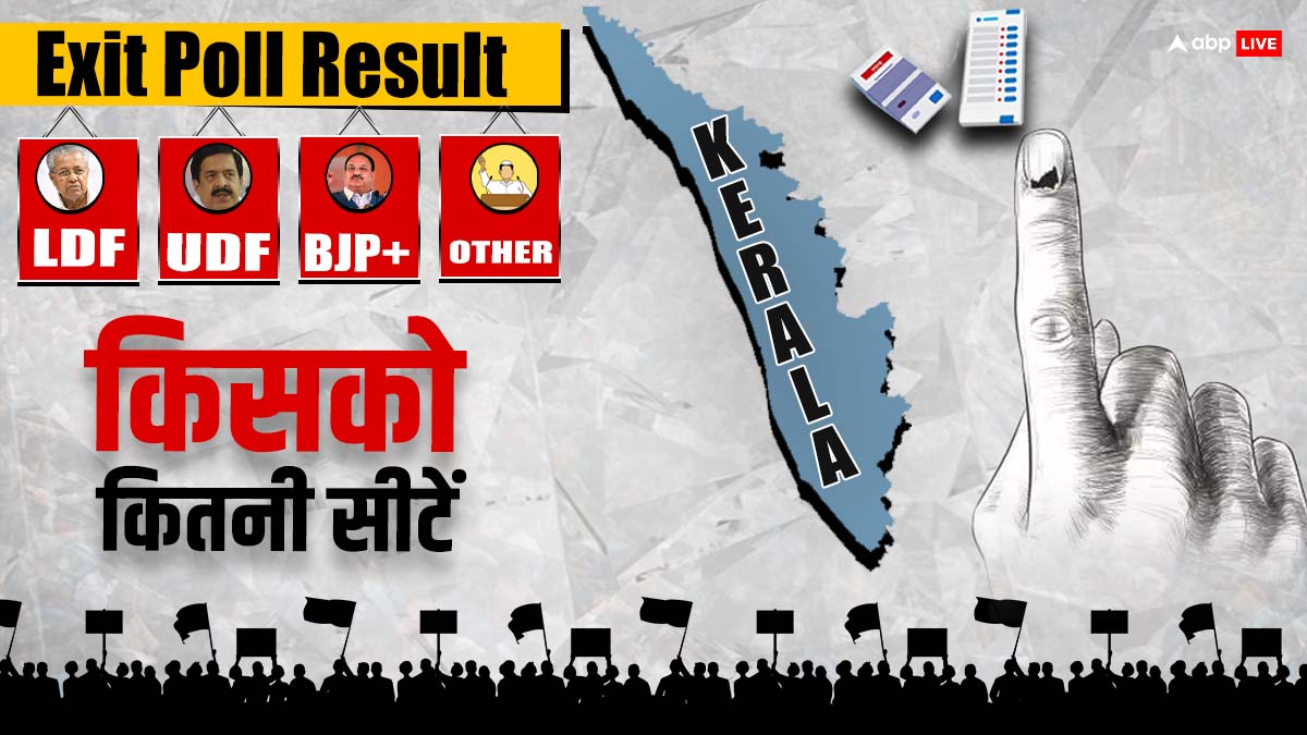 Lok Sabha Election Abp CVoter Exit Poll 2024 Kerala Bjp Congress CPIM ...