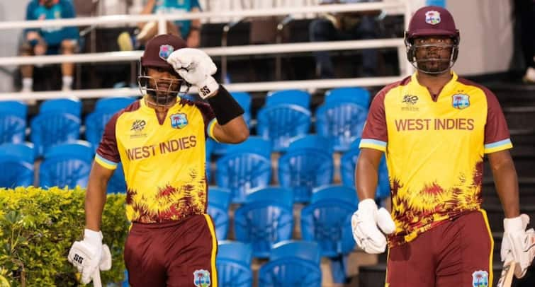 Nicholas Pooran viral video Hits Eight Sixes In West Indies vs Australia Warmup match WATCH | 6,6,6,6,6,6,6,6: Nicholas Pooran Hits 8 Sixes For His 25-Ball 75 In West Indies vs Australia Warm-Up Match