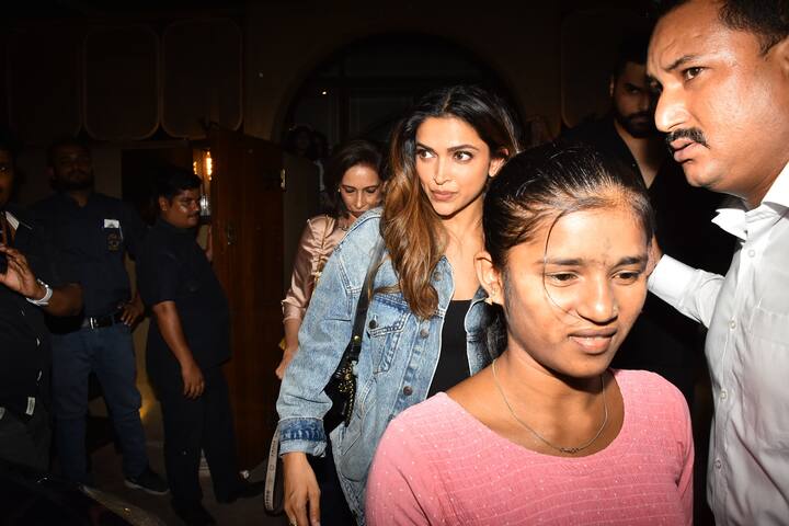 On Friday night, Deepika Padukone was captured outside La Loca Maria restaurant in Mumbai.