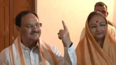 Yogi Adityanath, Raghav Chadha, JP Nadda Arrive Early To Vote In 7th Phase Of LS Elections