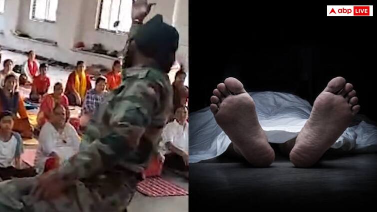 Indore yog bhawan A man died while dancing on a patriotic song at Yoga Bhawan in Indore Video: इंदौर के योग केंद्र में शख्स ने नाचते नाचते गवां दी जान...लोग परफॉर्मेंस समझ बजाते रहे तालियां