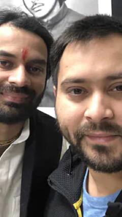 ABP News: RJD नेता तेजस्वी यादव और तेज प्रताप यादव ने किया मतदान | ABP Shorts